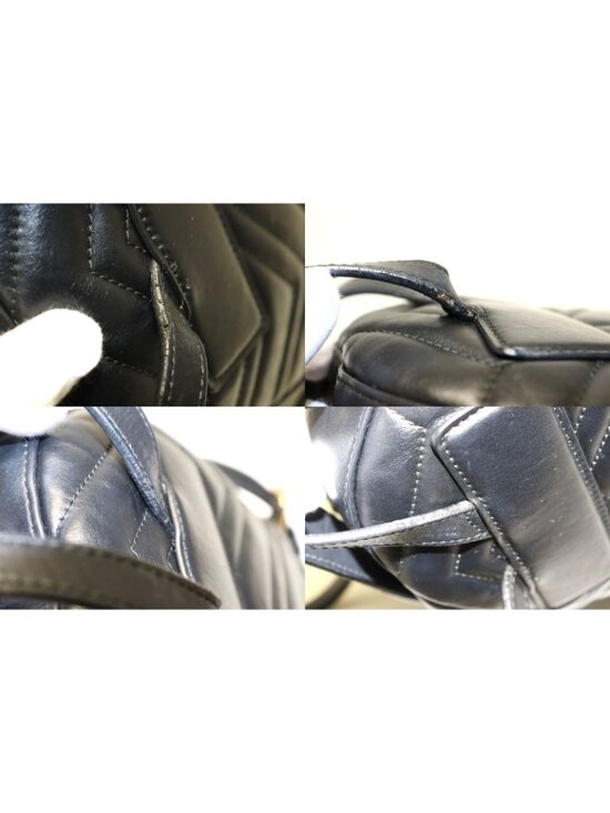 Gucci GG Marmont Leather Backpack